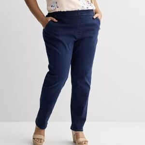 Plus Size Croft & Barrow® Effortless Stretch Pull-On Straight-Leg Pants Sz 16